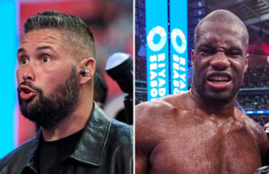 Tony Bellew predicted Usyk vs Dubois Photo Credit: Mark Robinson Matchroom Boxing