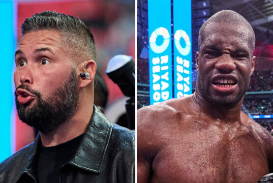 Tony Bellew predicted Usyk vs Dubois Photo Credit: Mark Robinson Matchroom Boxing