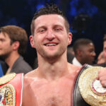 Carl Froch was jokingly called out for a Wembley showdown with Caleb Plant Photo Credit: PA
