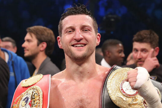 Carl Froch was jokingly called out for a Wembley showdown with Caleb Plant Photo Credit: PA