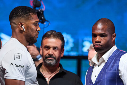 Daniel Dubois has vowed to end Anthony Joshua's reign as the "king" of British boxing Photo Credit: Mark Robinson Matchroom Boxing