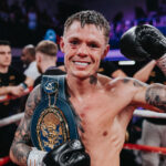 Charlie Edwards became European bantamweight champion with a wide points victory over Thomas Essomba at York Hall on Friday Photo Credit: David Cavan/Wasserman Boxing
