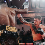 Edwards secured a dominant win over Essomba Photo Credit: Dave Cavan/Wasserman Boxing