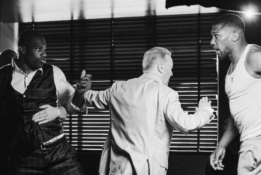 Daniel Dubois vows to make Anthony Joshua "pay" after their heated altercation Photo Credit: Mark Robinson Matchroom Boxing