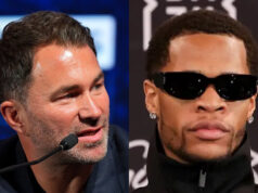 Things have gone sour between Hearn and Haney (Photo Credit: AP + Cris Esqueda Golden Boy)
