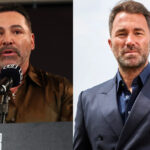 De La Hoya has taken a pop at Hearn (Photo Credit: Ed Mulholland Matchroom Boxing, David Levene, The Guardian)