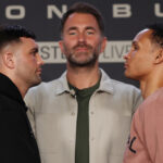 Catterall and Prograis face-to-face ahead of October 26 Photo Credit: Mark Robinson/Matchroom