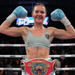 Harper became a three-weight world champion Photo Credit: Mark Robinson Matchroom Boxing
