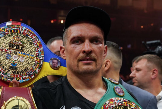 Usyk's responded to jake paul Photo Credit: Stephen Dunkley/Queensberry Promotions