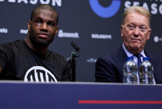Warren claims his man could go in another direction (Photo Credit: Mark Robinson, Matchroom Boxing)