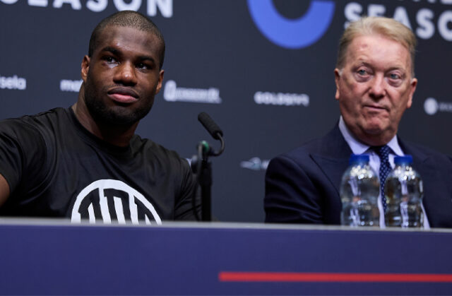 Warren claims his man could go in another direction (Photo Credit: Mark Robinson, Matchroom Boxing)