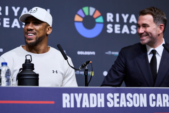 Hearn has provided some clarity (Photo Credit: Mark Robinson, Matchroom Boxing)