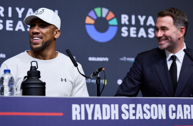 Hearn has provided some clarity (Photo Credit: Mark Robinson, Matchroom Boxing)