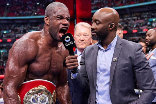 Daniel Dubois has been called out by Joseph Parker Photo Credit: Mark Robinson Matchroom Boxing