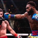 Ennis claimed a dominant unanimous decision win over Chukhadzhian in 2023 Photo Credit: Ryan Hafey/Premier Boxing Champions