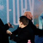 Fury and Till had to be separated at the press conference Photo Credit: Misfits Boxing
