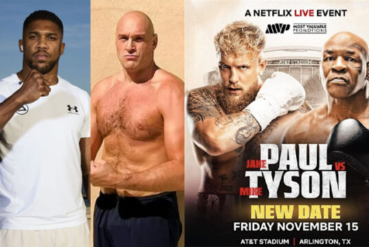 Fury and Joshua have made very different predictions (Photo Credit: Mark Robinson Matchroom Boxing, Tyson Fury X, MVP Promotions)