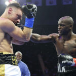 Isley continued his unbeaten streak with victory over Howard Photo Credit: Mikey Williams/Top Rank