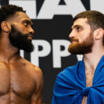 Jaron Ennis defends his IBF welterweight world title against Karen Chukhadzhian in Philadelphia on Saturday, live on DAZN Photo Credit: Ryan Hafey/Premier Boxing Champions