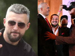 Carl Froch has given his two cents on the trilogy between Oleksandr Usyk and Tyson Fury (Photo Credit: AP, Queensberry)