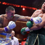 Usyk put in a sublime performance to beat Fury in their first fight Photo Credit: Mikey Williams/Top Rank