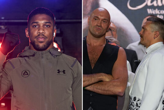 Anthony Joshua has backed Oleksandr Usyk to beat Tyson Fury again on December 21 Photo Credit: Mark Robinson Matchroom Boxing/Stephen Dunkley/Queensberry Promotions