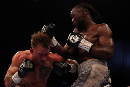 Denzel Bentley beat Brad Pauls with a thrilling unanimous decision in Wembley on Saturday Photo Credit: Leigh Dawney/Queensberry Promotions