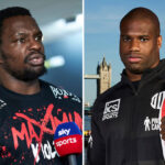 Dillian Whyte has questioned Daniel Dubois’ callout of Oleksandr Usyk Photo Credit: Mark Robinson Matchroom Boxing