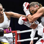 Jonas dominated Habazin Photo Credit: Chris Dean/ Boxxer