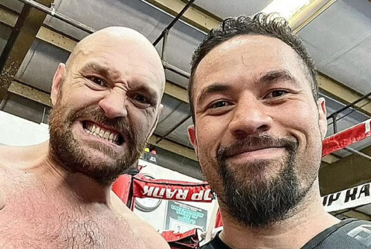 Joseph Parker admits he'd be open to a future clash with Tyson Fury Photo Credit: @joeboxerparker Instagram