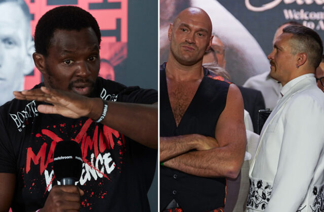 Dillian Whyte says Tyson Fury needs to change his approach in his rematch with Oleksandr Usyk. Photo credit: Mark Robinson/Matchroom/Stephen Dunkley/Queensberry Dillian Whyte says Tyson Fury needs to change his approach in his rematch with Oleksandr Usyk. Photo credit: Mark Robinson/Matchroom/Stephen Dunkley/Queensberry