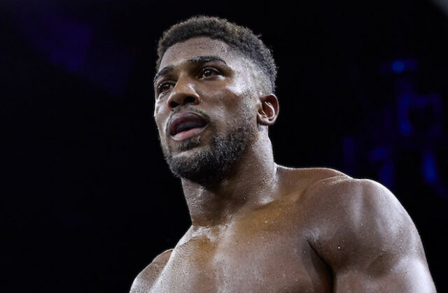 Dillian Whyte believes Anthony Joshua is "finished" Photo Credit: Mark Robinson Matchroom Boxing