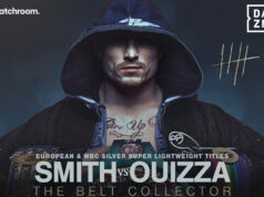 Dalton Smith faces Walid Ouizza for the vacant European super lightweight title in Nottingham on Saturday Photo Credit: Matchroom Boxing