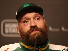 Fury has supposedly hung up the gloves.. Photo Credit: Leigh Dawney/Queensberry Promotions