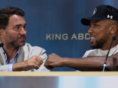 Eddie Hearn says Anthony Joshua is the fight Tyson Fury should take Photo Credit: Mark Robinson Matchroom Boxing