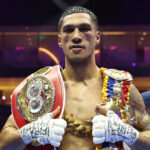 Opetaia puts his IBF and Ring Magazine cruiserweight titles on the line against Nyika Photo Credit: Mark Robinson Matchroom Boxing