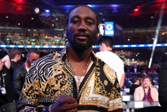 Terence Crawford has hit back at claims he is only fighting Canelo for a payday Photo Credit: Mark Robinson Matchroom Boxing