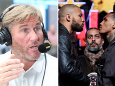 Simon Jordan is less than impressed by Chris Eubank Jr vs Conor Benn Photo Credit: Mark Robinson Matchroom Boxing