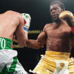 Russell claimed the WBA super lightweight crown with a masterful display against Valenzuela Photo Credit: Premier Boxing Champions