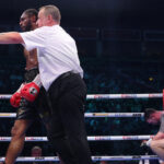 Richards knocked out McCrory in the eighth round Photo Credit: Mark Robinson Matchroom Boxing