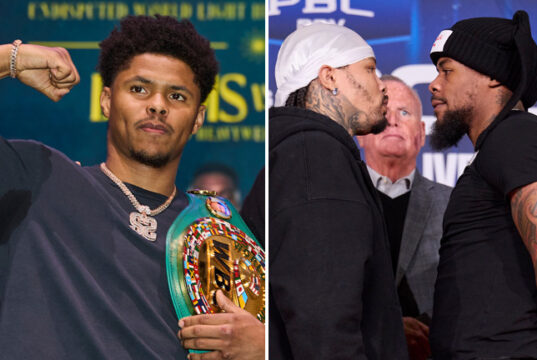 Shakur Stevenson reckons Gervonta Davis is in for a tough night against Lamont Roach Photo Credit: Mark Robinson Matchroom Boxing/Esther Lin/Premier Boxing Champions