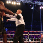 Chisora dropped Wallin twice Photo Credit: Leigh Dawney/Queensberry Promotions