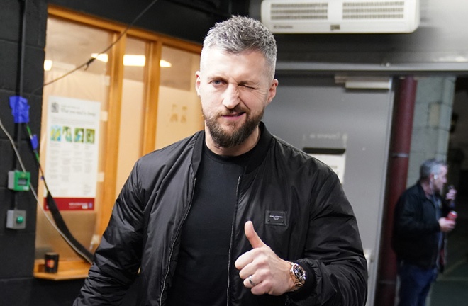 Carl Froch admits he would be tempted to come back for a showdown with Jake Paul Photo Credit: Dave Thompson Matchroom Boxing