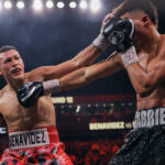Benavidez beat Morrell in February Photo Credit: Esther Lin/Premier Boxing Champions