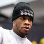 Devin Haney was unhappy with question marks over his chin Photo Credit: Golden Boy / Cris Esqueda