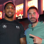 Hearn did not reveal details of the injury Joshua suffered Photo Credit: Mark Robinson Matchroom Boxing