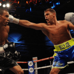 Saunders defeated Eubank back in 2014 (Photo Credit: Graham Chadwick, Daily Mail)