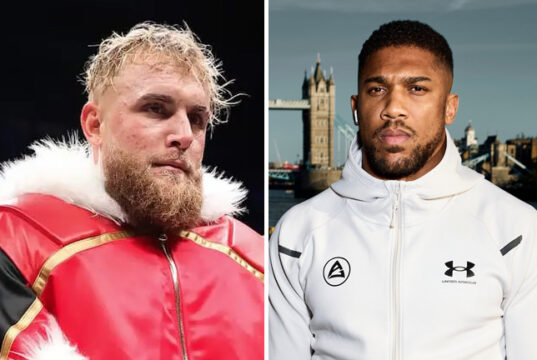 Jake Paul called out Anthony Joshua Photo Credit: Amanda Westcott/Most Valuable Promotions/Mark Robinson/Matchroom Boxing