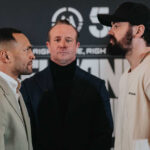 Eubank and McKenna face-to-face ahead of Friday’s showdown Photo Credit: David Cavan/Wasserman Boxing