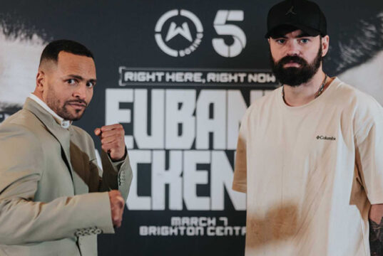 Harlem Eubank faces Tyrone McKenna in Brighton on Friday, live on Channel 5 Photo Credit: David Cavan/Wasserman Boxing